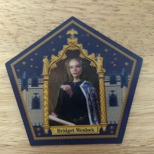 Blue Pentagonal Collectible Hologram Card- Bridget Wenlock